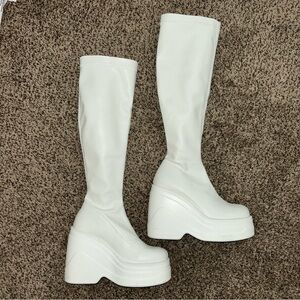 ASOS DESIGN Creed Chunky Wedge Boots